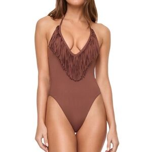 L*Space Desert Days Classic One-Piece Swimsuit NWT